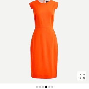 Resume Dress Neon Orange